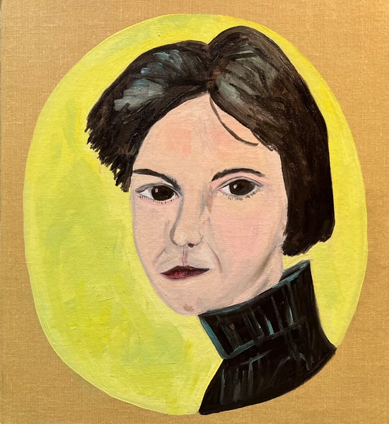 Image of Harper Lee - original painting