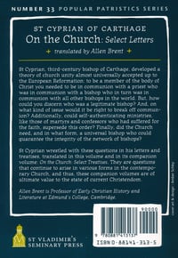 Image of On the Church, 2 Volume Set (Popular Patristics Series)