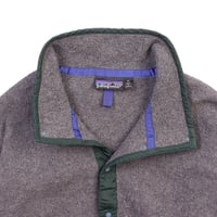 Image 2 of Vintage 90s Patagonia Synchilla Snap T - Grey & Hunter 