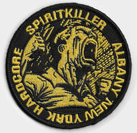 Scream logo patch