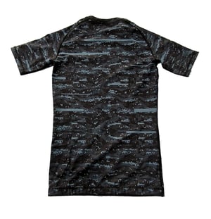 Image of 'The Glitch' rashguard.