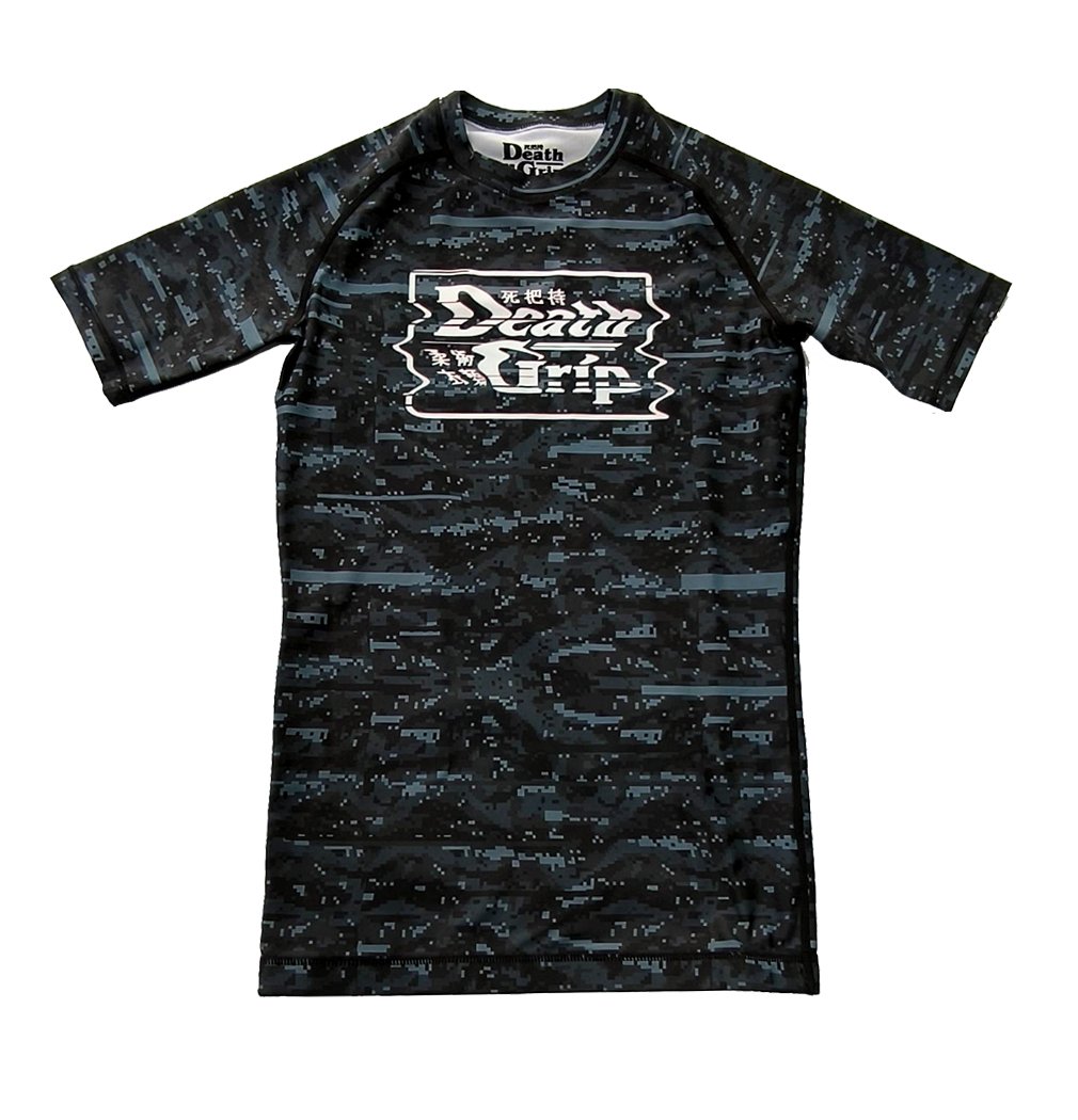 Image of 'The Glitch' rashguard.