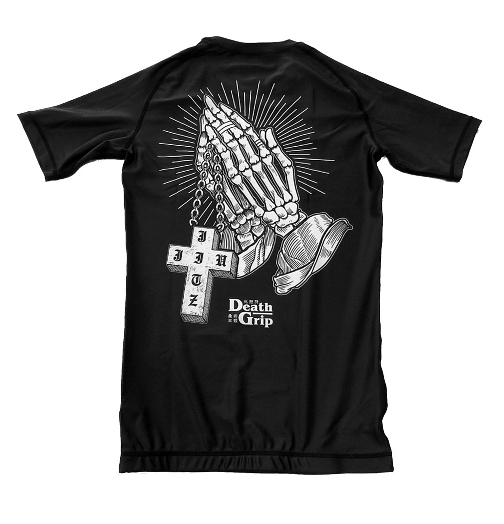 Image of 'Rolling is our Religion' rashguard.