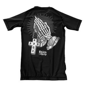 Image of 'Rolling is our Religion' rashguard.