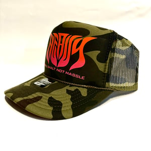 Image of HEAVY CAMO orange logo