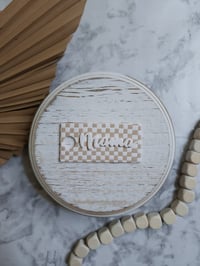 Image 3 of Plaid Mama Tumbler Tag