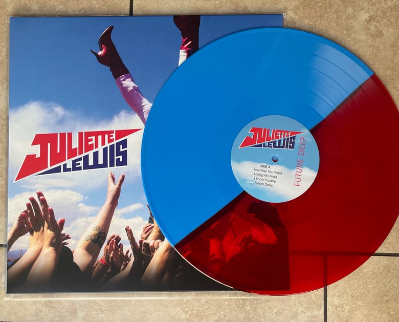 Image of NOT SIGNED Future Deep RED/BLUE  color vinyl record 