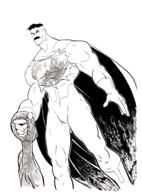 Image of Omni-Man (Invincible) Original Artwork