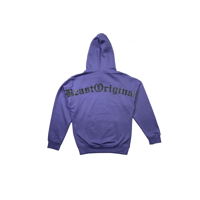 Image 1 of XL BEAST ORIGINAL PLUM HOODIE