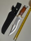 Set 3 Knives - 1 Survival Outdoor Rambo Fixed Blade + 2 Bowie Hunting Knives