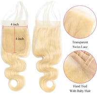 Image 3 of Wholesale 613 blonde,  1b/613  Raw Hair G Bundles 30pc Package. Body waves/straight 	