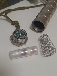 Image 5 of SET 2 Knives - 1 Survival Outdoor Rambo Fixed Blade + 1 Bowie Leather Sheath