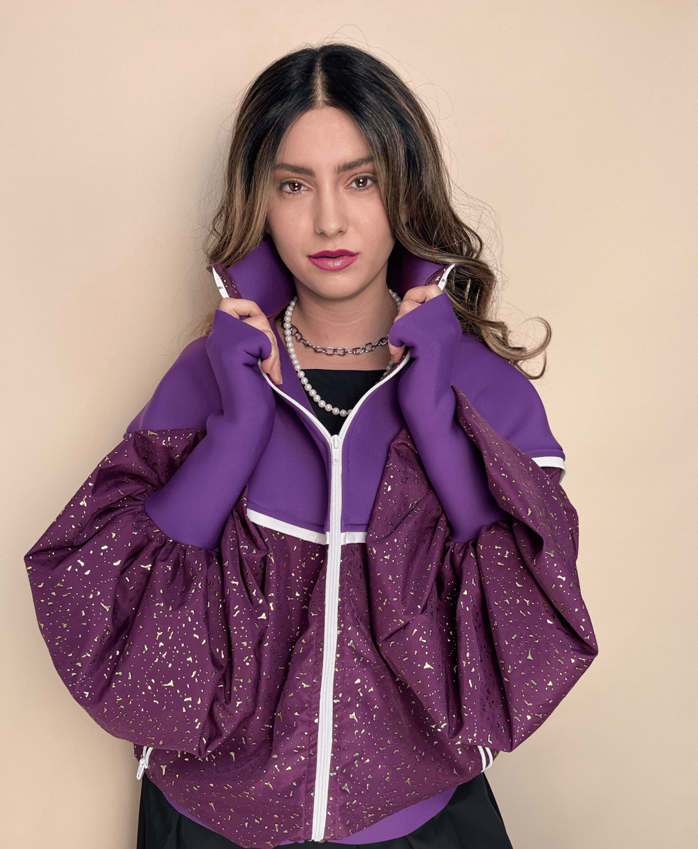 Image of Purple Windbreaker