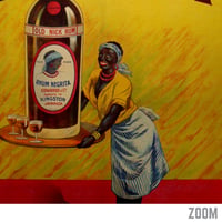 Image 2 of Rhum Negrita | Dorfi - 1910 | Drink Poster | Vintage Poster
