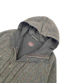 Image 2 of Woolrich Woolen Mills Tweed Wool Field Parka - Grey