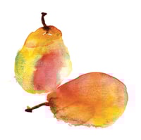 Image 2 of Pair of pears Greetings Card