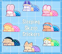 Image 1 of Sleepy Skzoo Stickers 