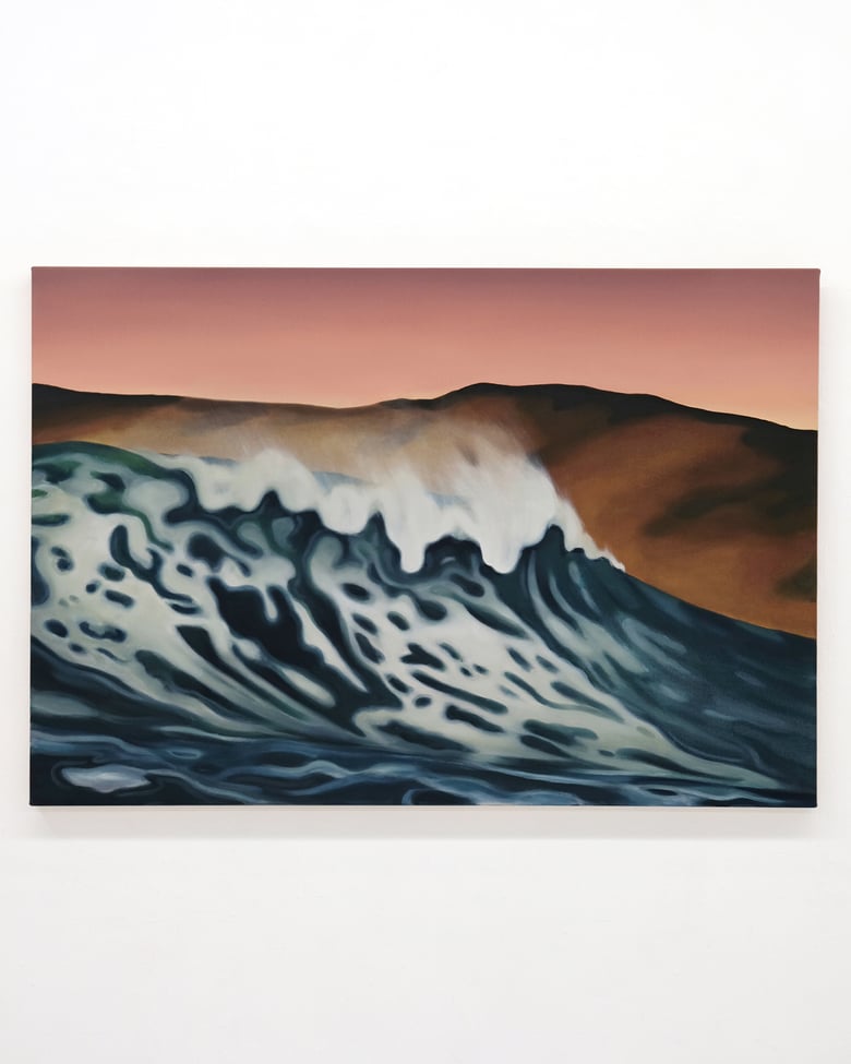 Image of Max Berry 'Big Wave'. Original artwork