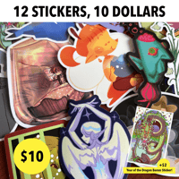 12 Sticker Pack // Bonus Sticker
