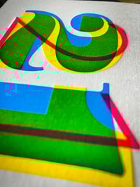 Image 2 of 21st milestone | letterpress card