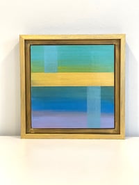 Image 1 of "MY WINDOW OF KINDNESS" 6X6 INCHES; ACRYLIC ON WOOD