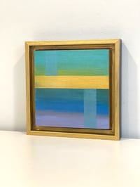 Image 2 of "MY WINDOW OF KINDNESS" 6X6 INCHES; ACRYLIC ON WOOD
