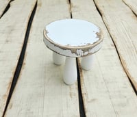 Image 2 of Handmade wooden stool  small