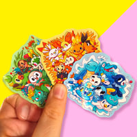 Image 5 of Pokemon Starters Stickers
