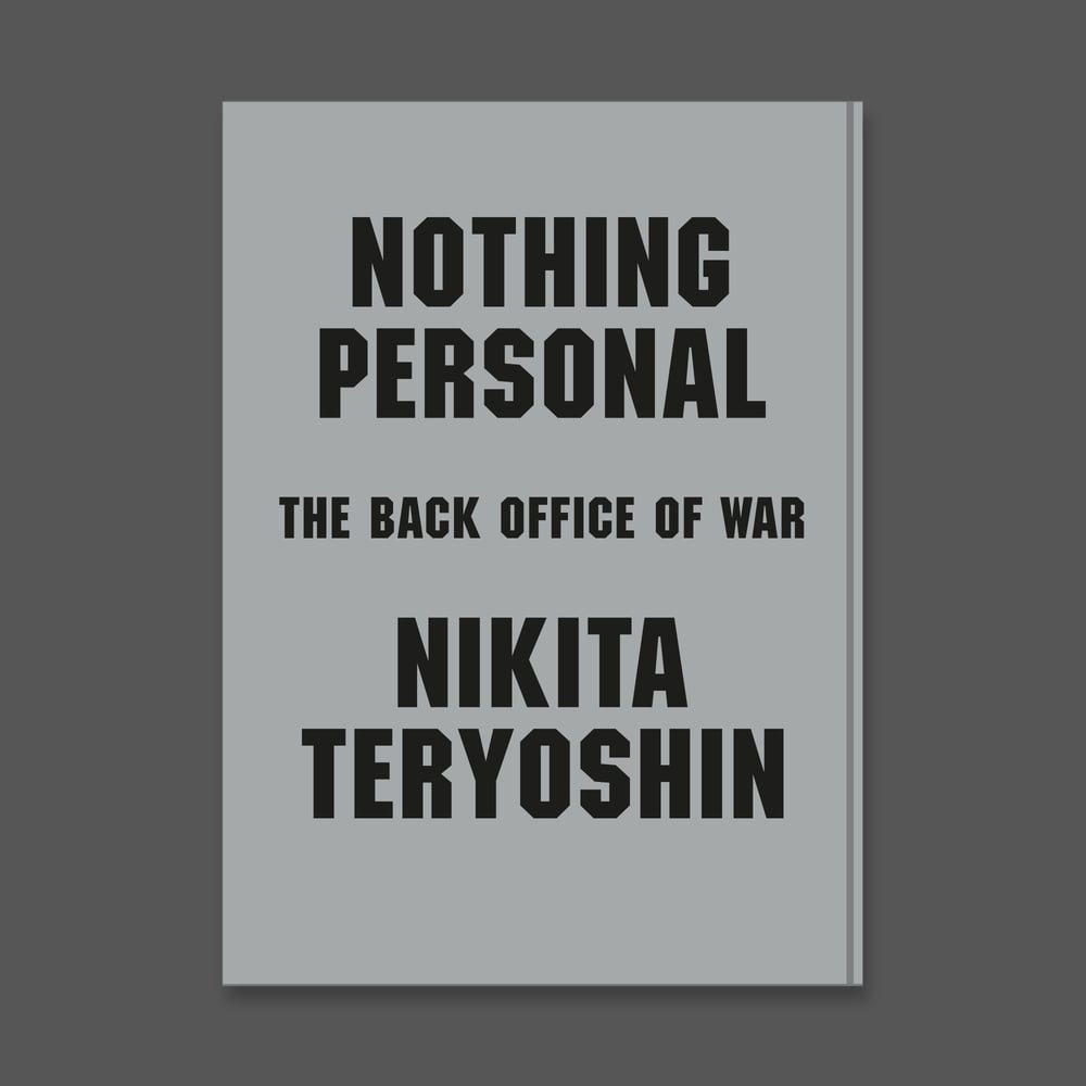 Image of Book w/ Print - Nothing Personal - The Back Office of War