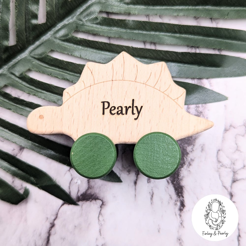 TOY: Personalised Wooden Dino