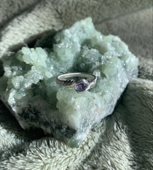 Iolite Sterling Silver Ring