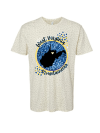 Image 1 of Natural Leopard Gold and Blue