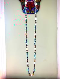 Malachite, Tigers Eye & Amazonite Mala