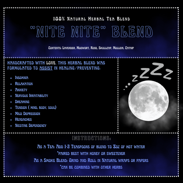 Image of Nite-Nite Herbal Blend/ Smoke Blend
