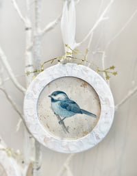 Image 2 of Original Art: Cyan Chickadee