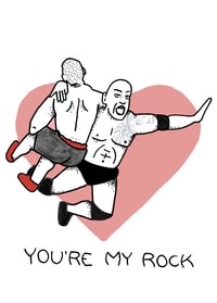 My Rock Greeting Card