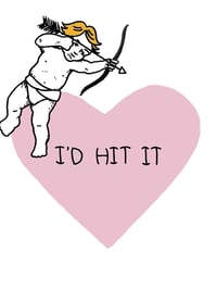 Image of I'd hit it Greeting Card