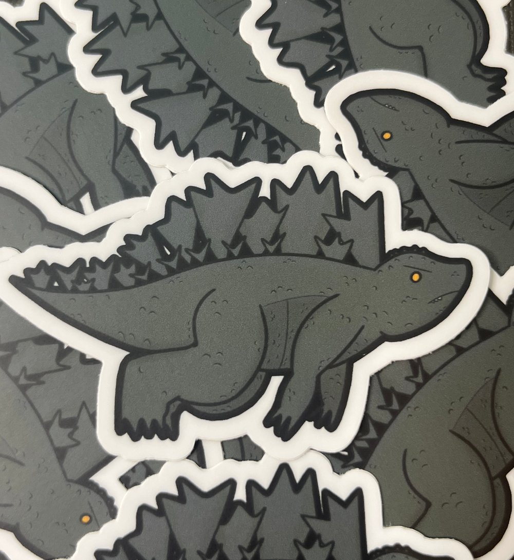 Image of Godzilla Sticker