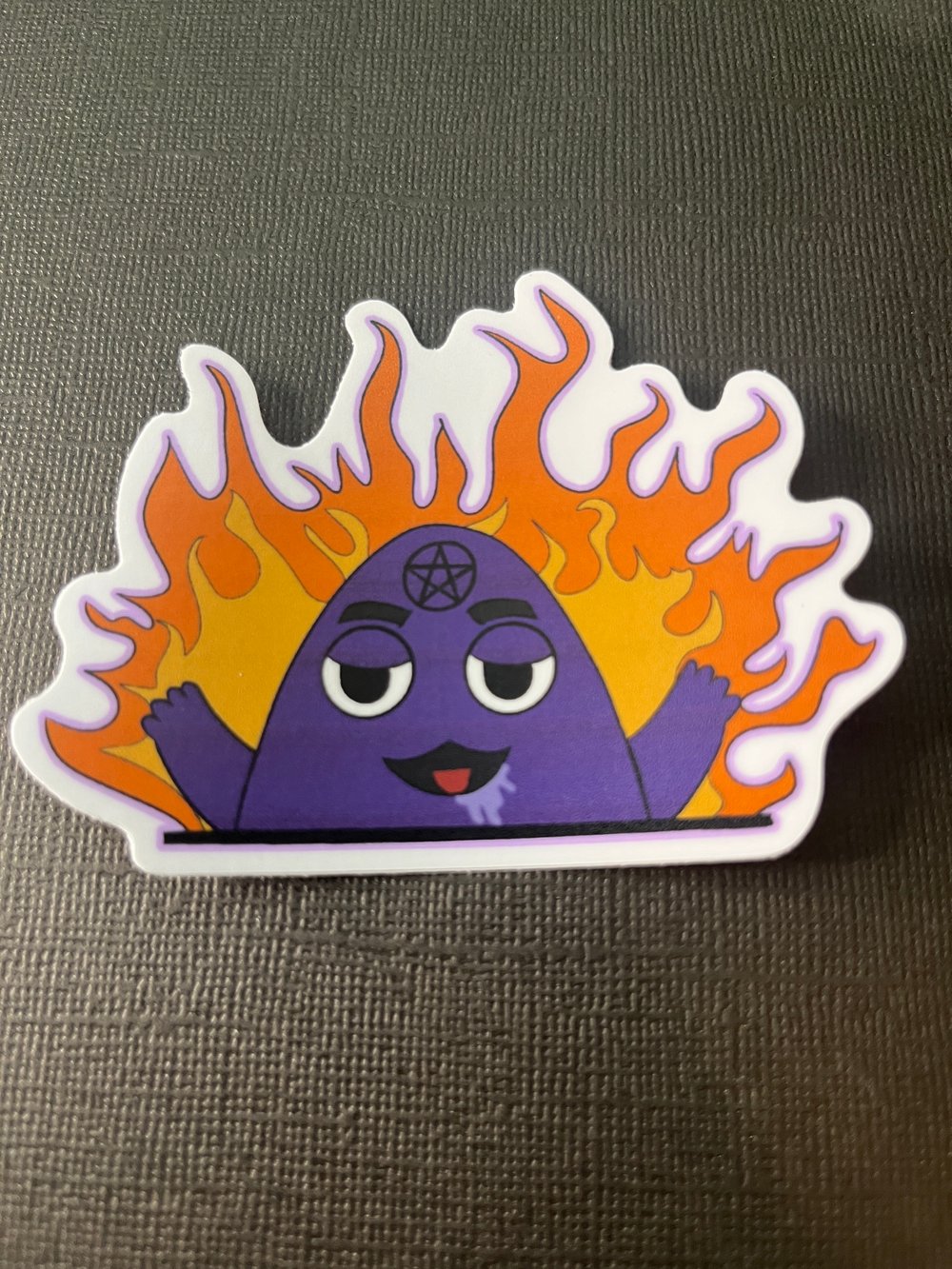 Image of Purple Monster Sticker