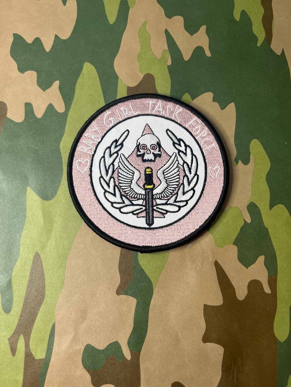 Image of Baby Girl Task Force Morale Patch