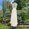 Ivory "Clara" Sheer Gown 