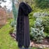 Black "Clara" Sheer Gown   Image 3