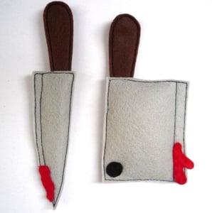 Image of 2 Knives Organic Catnip CAT TOY Handmade by Oh Boy Cat Toy 