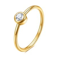 Image 3 of Gold Solitaire Rings