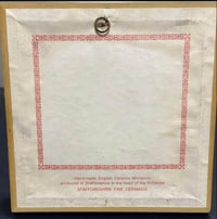 Image 3 of Vintage (1970s) Framed Disc of An English Setting - Titled, 'Cries of London’