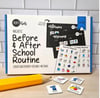 Prepp'd Kids Before and After School Routine Magnetic Chart (A4)