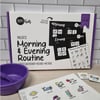 Prepp'd Kids Morning and Evening Routine Magnetic Charts (A4)