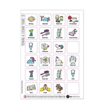 Image 4 of Prepp'd Kids Morning and Evening Routine Magnetic Charts (A4)
