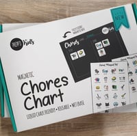 Image 1 of Prepp'd Kids Chores Magnetic Chart Set (A4)