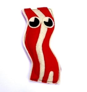 Image of Bacon Organic Catnip CAT TOY Handmade by Oh Boy Cat Toy 